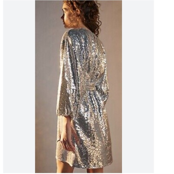 LISABETTE SEQUINED MINI DRESS - Picture 2 of 10